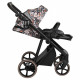 Коляска 2 в 1 Roan Sol Flowers, Forest Clearing шасси Black