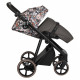 Коляска 2 в 1 Roan Sol Flowers, Forest Clearing шасси Black