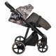 Коляска 2 в 1 Roan Sol Flowers, Forest Clearing шасси Black