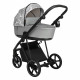 Коляска 2 в 1 Roan Sol Flowers, Gray шасси Black