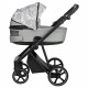 Коляска 2 в 1 Roan Sol Flowers, Gray шасси Black