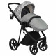 Коляска 2 в 1 Roan Sol Flowers, Gray шасси Black