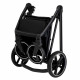 Коляска 2 в 1 Roan Sol Flowers, Gray шасси Black