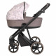 Коляска 2 в 1 Roan Sol Flowers, Powder шасси Rose Gold