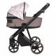 Коляска 2 в 1 Roan Sol Flowers, Powder шасси Rose Gold