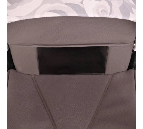 Коляска 2 в 1 Roan Sol Flowers, Powder шасси Rose Gold