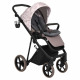 Коляска 2 в 1 Roan Sol Flowers, Powder шасси Rose Gold