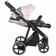 Коляска 2 в 1 Roan Sol Flowers, Powder шасси Rose Gold