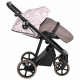 Коляска 2 в 1 Roan Sol Flowers, Powder шасси Rose Gold