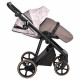 Коляска 2 в 1 Roan Sol Flowers, Powder шасси Rose Gold