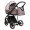 Коляска 2 в 1 Roan Sol Flowers, Powder шасси Rose Gold