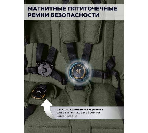 Коляска 2 в 1 Sweet Baby Stella Plus Therma Green