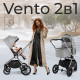 Коляска 2 в 1 Sweet Baby Vento, Silver Grey