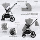 Коляска 2 в 1 Sweet Baby Vento, Silver Grey