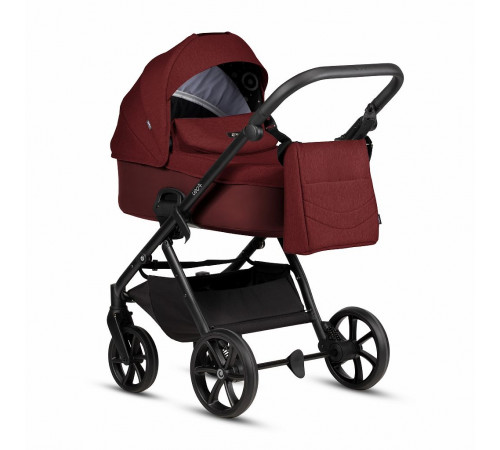 Коляска 3 в 1 Tutis Leo 3 Plus Burgundy (Бордовый)