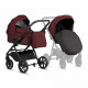 Коляска 3 в 1 Tutis Leo 3 Plus Burgundy (Бордовый)