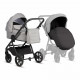 Коляска 2 в 1 Tutis Leo 3 Plus, Warm Grey