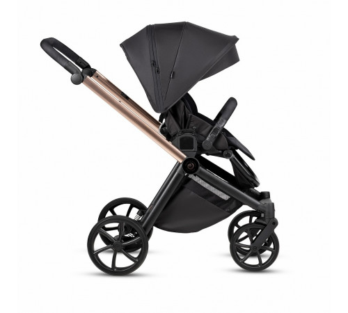 Коляска 3 в 1 Tutis Mio 3 Plus New Black Edition Rose Gold (Розовое золото)