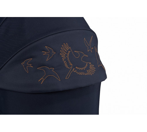 Коляска 2 в 1 Tutis Mio 3 Plus Limited Midnight Swallow