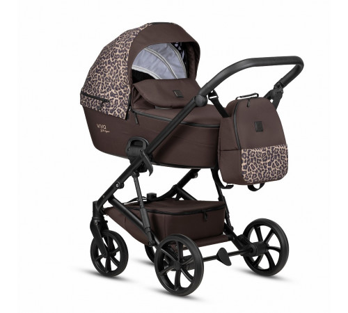 Коляска 2 в 1 Tutis Viva 6 Plus Elegance Wild Moca 322 