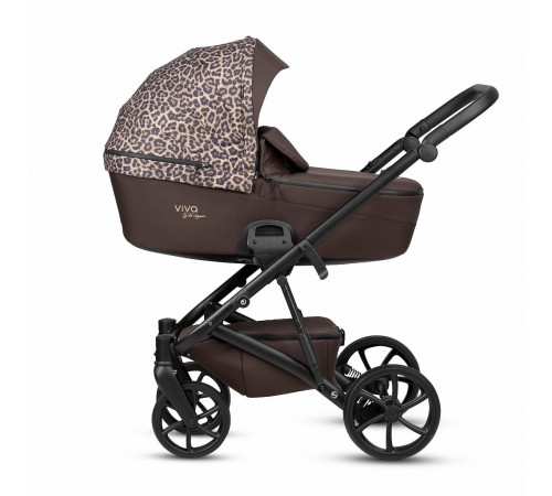 Коляска 2 в 1 Tutis Viva 6 Plus Elegance Wild Moca 322 