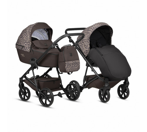 Коляска 2 в 1 Tutis Viva 6 Plus Elegance Wild Moca 322 