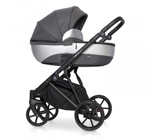 Коляска 2в1 Riko Nano Pro, Onix Темно-Серый