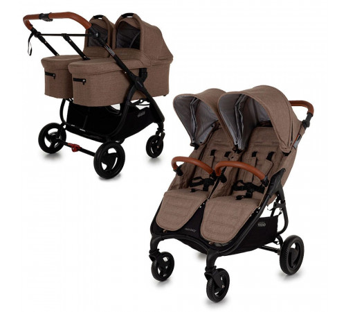 Коляска для двойни 2 в 1 Valco Baby Snap Duo Trend, Cappuccino