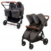 Коляска для двойни 2 в 1 Valco Baby Snap Duo Trend, Charcoal