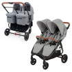 Коляска для двойни 2 в 1 Valco Baby Snap Duo Trend, Grey Marle