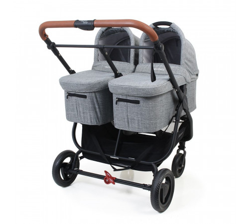 Коляска для двойни 2 в 1 Valco Baby Snap Duo Trend, Grey Marle