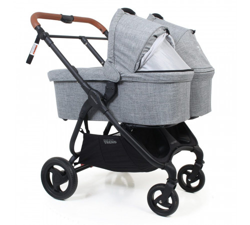 Коляска для двойни 2 в 1 Valco Baby Snap Duo Trend, Grey Marle