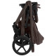 Коляска 2 в 1 Sweet Baby SBL Dolce, Chocolate Brown (Шоколадный)