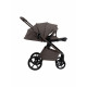Детская коляска 2 в 1 Sweet Baby SBL Elegante Therma Colore 2.0, Chocolate Brown (Шоколадный)