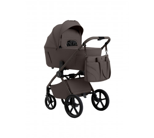 Детская коляска 2 в 1 Sweet Baby SBL Elegante Therma Colore 2.0, Chocolate Brown (Шоколадный)