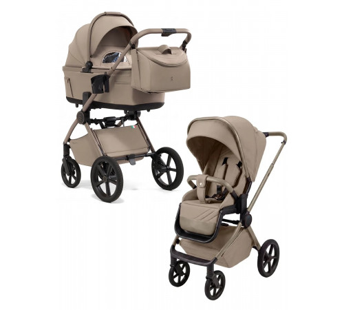 Детская коляска 2 в 1 Sweet Baby SBL Terra, Champagne beige (Шампань бежевый)