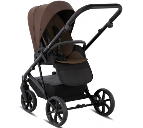 Коляска 3 в 1 Tutis Enzo с автокреслом Elo Lux EduSky, Chocolate