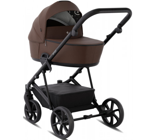 Коляска 3 в 1 Tutis Enzo с автокреслом Elo Lux EduSky, Chocolate