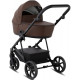 Коляска 3 в 1 Tutis Enzo с автокреслом Elo Lux EduSky, Chocolate