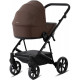 Коляска 3 в 1 Tutis Enzo с автокреслом Elo Lux EduSky, Chocolate