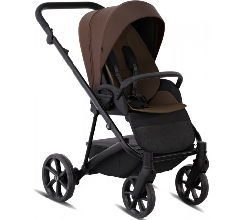 Коляска 3 в 1 Tutis Enzo с автокреслом Elo Lux EduSky, Chocolate