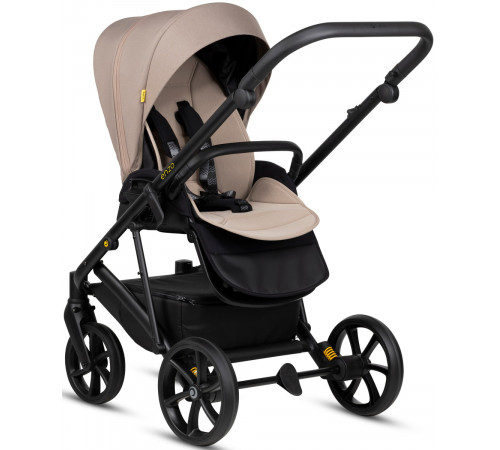 Коляска 3 в 1 Tutis Enzo с автокреслом Elo Lux EduSky, Dune