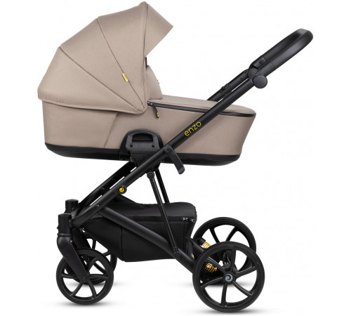 Коляска 3 в 1 Tutis Enzo с автокреслом Elo Lux EduSky, Dune