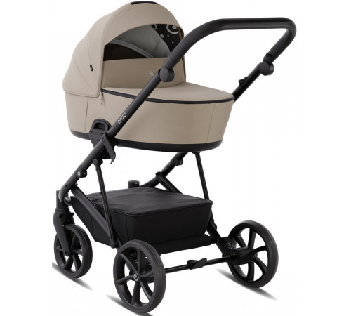 Коляска 3 в 1 Tutis Enzo с автокреслом Elo Lux EduSky, Dune