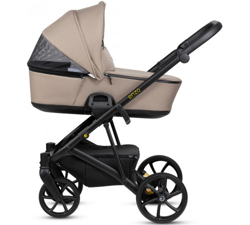 Коляска 3 в 1 Tutis Enzo с автокреслом Elo Lux EduSky, Dune