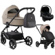 Коляска 3 в 1 Tutis Enzo с автокреслом Elo Lux EduSky, Dune