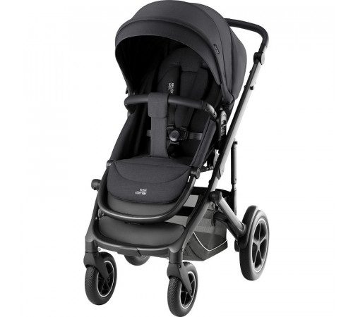 Коляска 3 в 1 Britax Roemer Smile 5Z Style и автокресло Baby-Safe Pro Classic Deep Black, Carbon Black