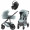 Коляска 3 в 1 Britax Roemer Smile 5Z Style и автокресло Baby-Safe Pro Classic Deep Black, Harbor Blue