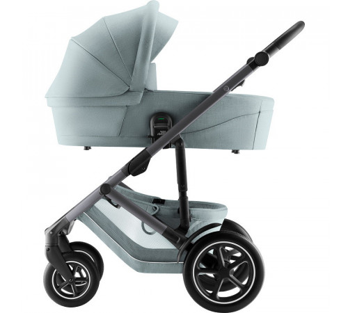 Коляска 3 в 1 Britax Roemer Smile 5Z Style и автокресло Baby-Safe Pro Classic Deep Black, Harbor Blue