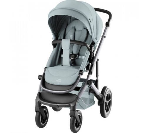 Коляска 3 в 1 Britax Roemer Smile 5Z Style и автокресло Baby-Safe Pro Classic Deep Black, Harbor Blue